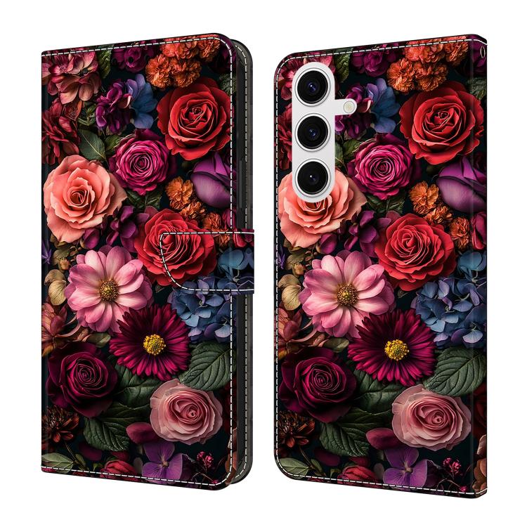 Custodia per telefono in ecopelle con effetto cristallo per Samsung Galaxy S22+