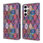 Custodia per telefono in ecopelle con effetto cristallo per Samsung Galaxy S22+
