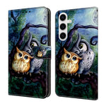 Custodia per telefono in ecopelle con effetto cristallo per Samsung Galaxy S22+