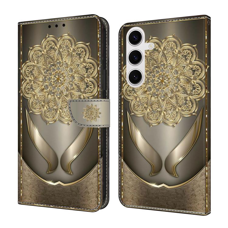 Custodia per telefono in ecopelle con effetto cristallo per Samsung Galaxy S22+