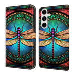 Custodia per telefono in ecopelle con effetto cristallo per Samsung Galaxy S22+