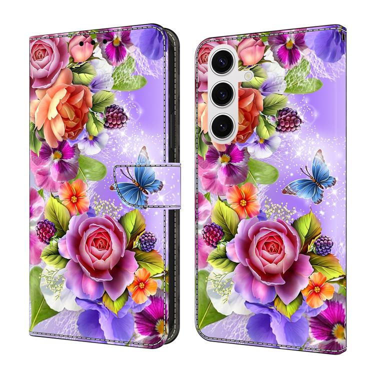Custodia per telefono in ecopelle con effetto cristallo per Samsung Galaxy S22+