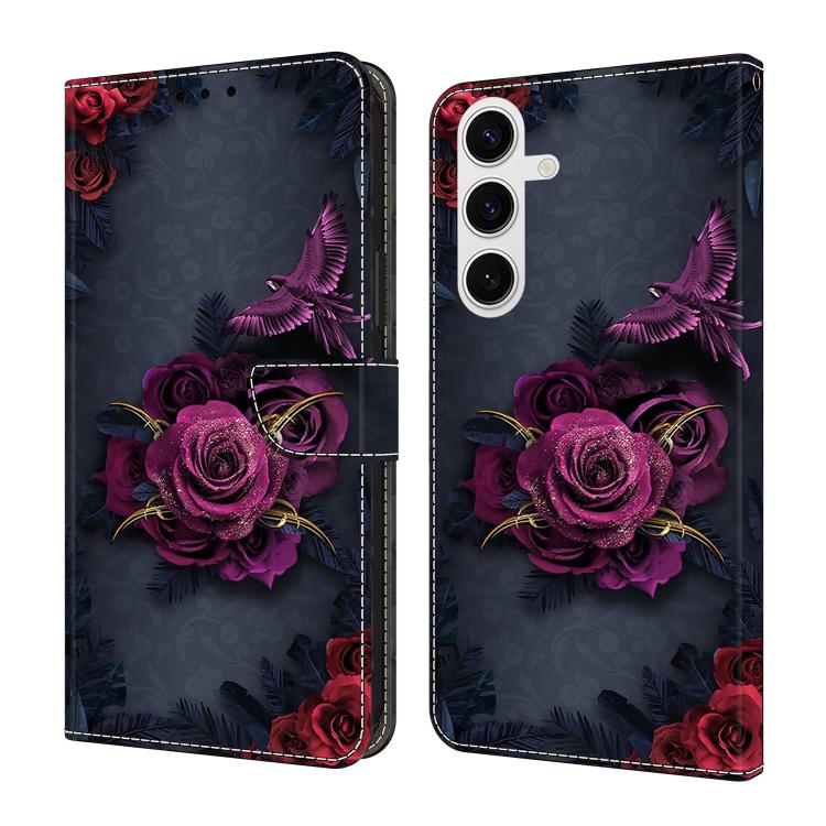 Custodia per telefono in ecopelle con effetto cristallo per Samsung Galaxy S22+
