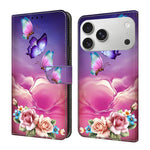 Custodia per telefono in ecopelle con effetto cristallo., For iPhone 17 Pro Max
