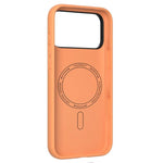Custodia in silicone con supporto magnetico per iPhone 17 Pro