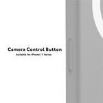 Custodia in silicone con supporto magnetico per iPhone 17 Pro