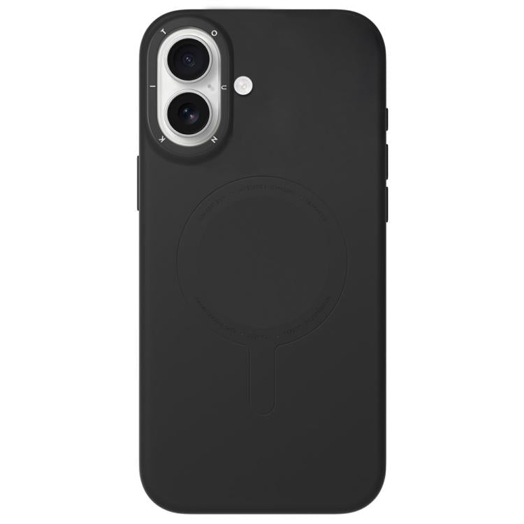 Custodia silicone liquido magnetica per iPhone 17