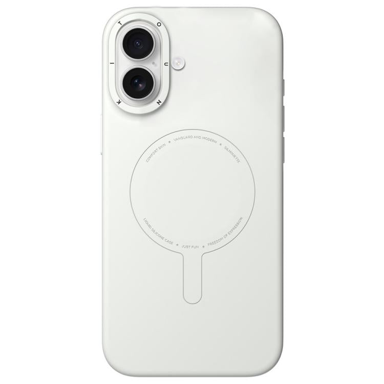 Custodia silicone liquido magnetica per iPhone 17