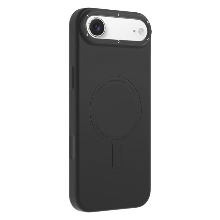 Custodia silicone liquido magnetica per iPhone 17