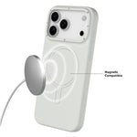 Custodia silicone liquido magnetica per iPhone 17