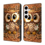 Custodia in ecopelle effetto cristallo per Samsung Galaxy S25 FE 5G