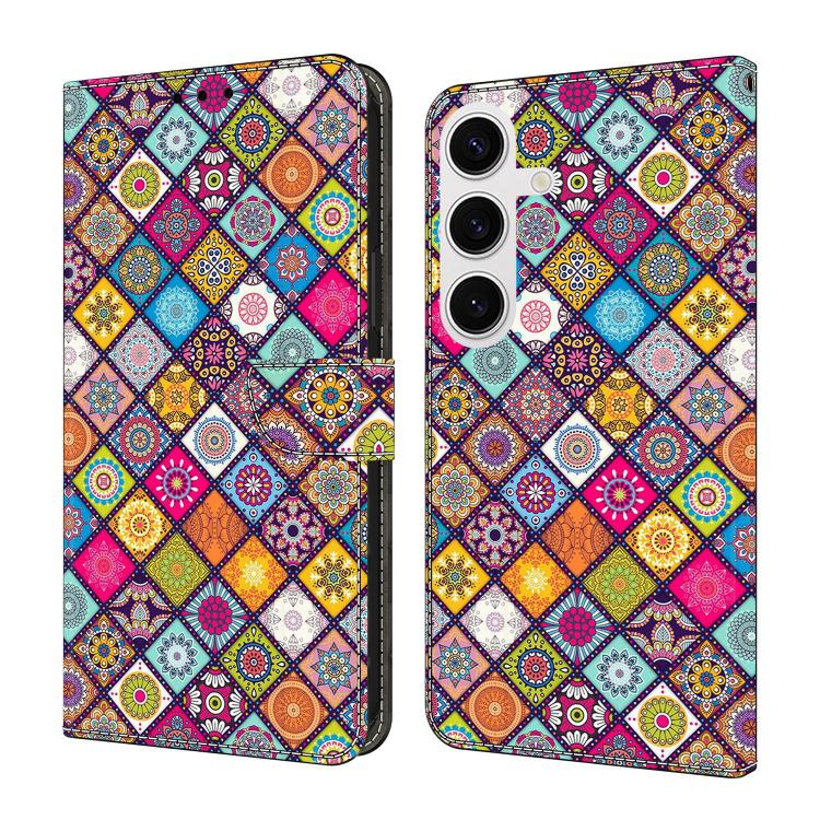 Custodia in ecopelle effetto cristallo per Samsung Galaxy S24 FE 5G