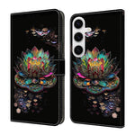 Custodia in ecopelle effetto cristallo per Samsung Galaxy S24 FE 5G