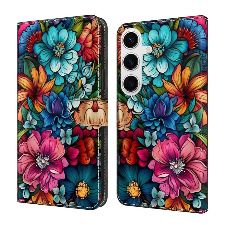Custodia in ecopelle effetto cristallo per Samsung Galaxy S24 FE 5G