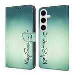 Custodia per telefono in ecopelle con effetto cristallo., For Samsung Galaxy S23+ 5G