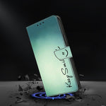 Custodia per telefono in ecopelle con effetto cristallo., For Samsung Galaxy S23+ 5G