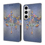 Custodia per telefono in ecopelle con effetto cristallo., For Samsung Galaxy S23+ 5G