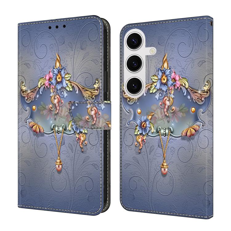Custodia per telefono in ecopelle con effetto cristallo., For Samsung Galaxy S23+ 5G
