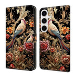 Custodia per telefono in ecopelle con effetto cristallo., For Samsung Galaxy S23+ 5G