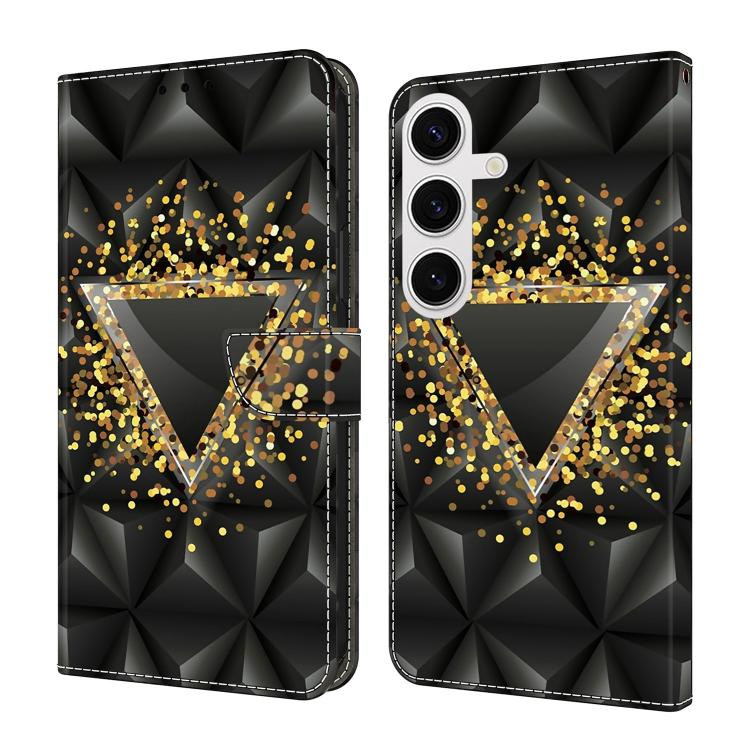 Custodia per telefono in ecopelle con effetto cristallo., For Samsung Galaxy S23+ 5G