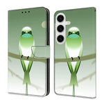 Custodia per telefono in ecopelle con effetto cristallo., For Samsung Galaxy S23+ 5G