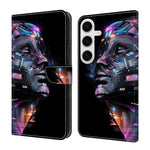 Custodia per telefono in ecopelle con effetto cristallo., For Samsung Galaxy S23+ 5G