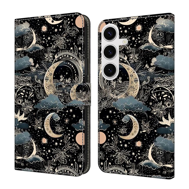 Custodia per telefono in ecopelle con effetto cristallo., For Samsung Galaxy S23+ 5G