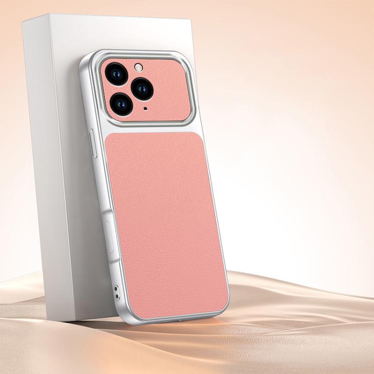 Custodia TPU effetto pelle di agnello per iPhone 11