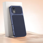 Custodia TPU effetto pelle di agnello per iPhone 11