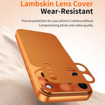 Custodia TPU effetto pelle di agnello per iPhone 11