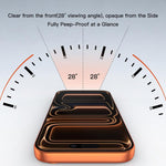 Pellicola vetro temperato privacy per iPhone 17 Pro Max
