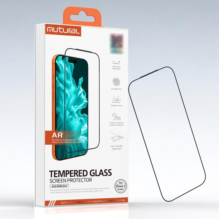 Pellicola vetro temperato antiriflesso per iPhone 17 Pro Max