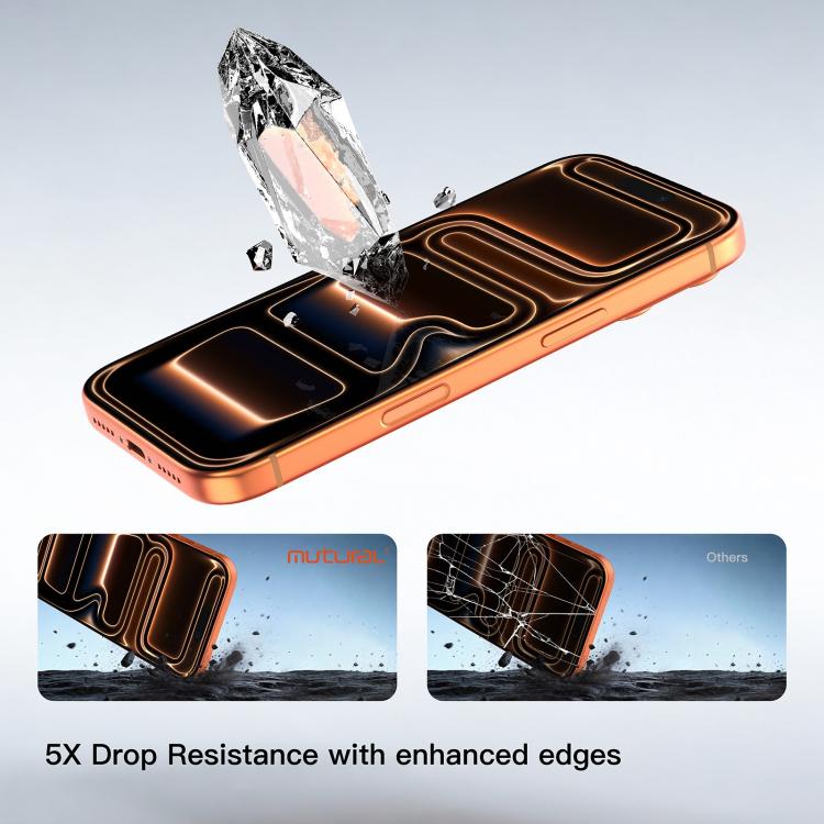 Pellicola vetro temperato antiriflesso per iPhone 17 Pro Max
