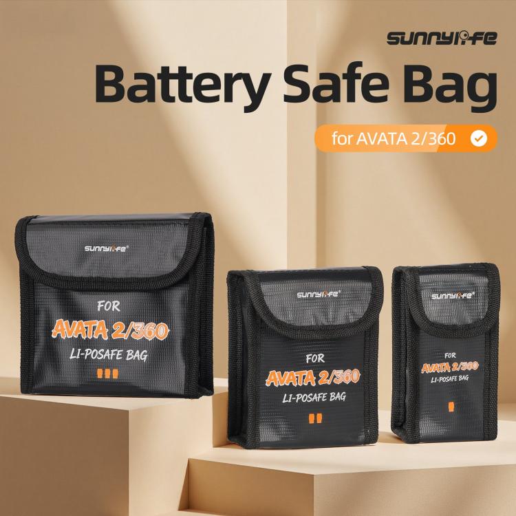 Borsa antideflagrante per batterie DJI Avata 2 / 360