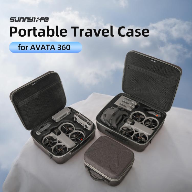 Borsa rigida Sunnylife per DJI Avata 360 27x24x14 cm