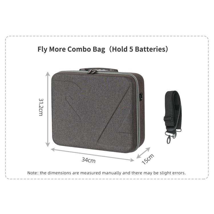Borsa rigida Sunnylife per DJI Avata 360 27x24x14 cm