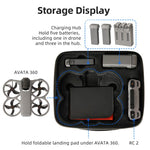 Borsa rigida Sunnylife per DJI Avata 360 27x24x14 cm