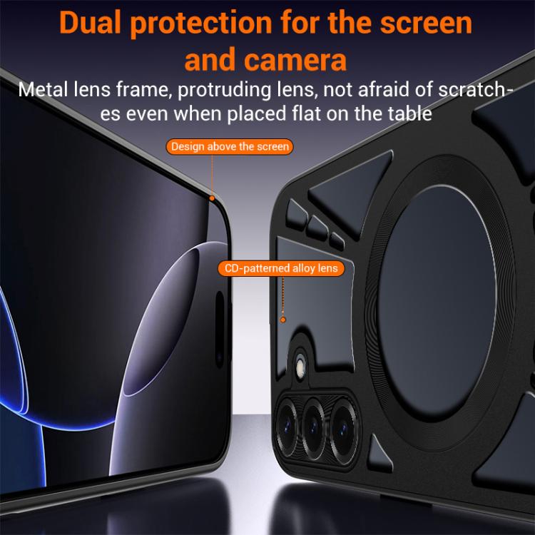 Custodia MagSafe in metallo con raffreddamento per Samsung Galaxy S26+, S26