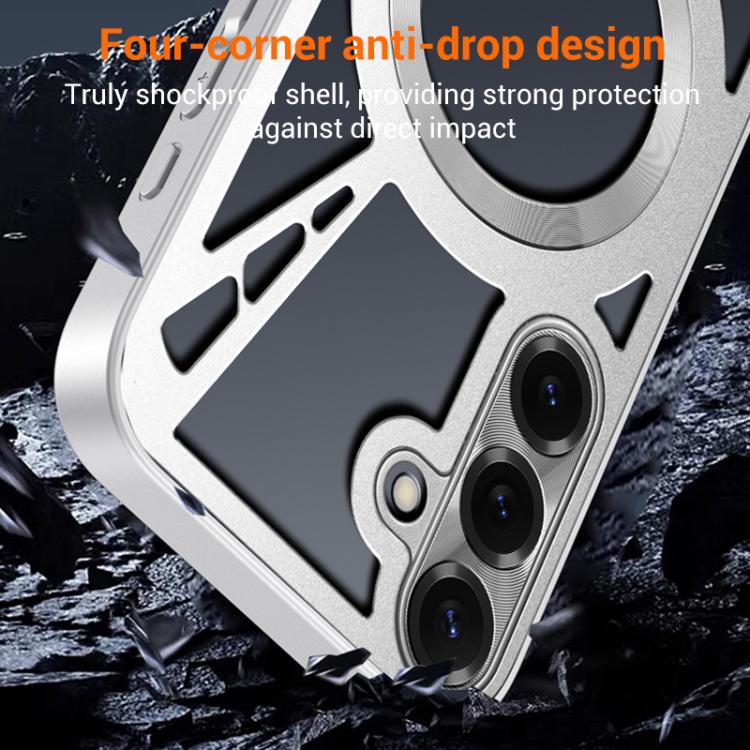 Custodia MagSafe in metallo con raffreddamento per Samsung Galaxy S26+, S26
