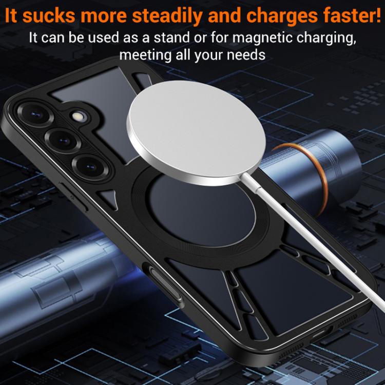 Custodia MagSafe in metallo con raffreddamento per Samsung Galaxy S26+, S26