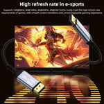 Cavo DisplayPort 2.1 16K per monitor gaming 1-5 metri