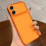 Custodia TPU traslucida satinata per iPhone 16 Pro