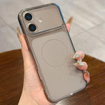 Custodia TPU traslucida satinata per iPhone 16 Pro