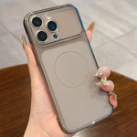 Custodia TPU traslucida satinata per iPhone 16 Pro