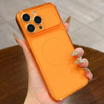 Custodia TPU traslucida satinata per iPhone 16 Pro