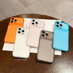 Custodia TPU traslucida satinata per iPhone 16 Pro