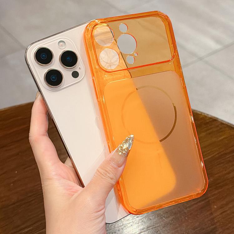 Custodia TPU traslucida satinata per iPhone 16 Pro