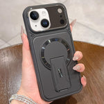 Cover antiurto con copriobiettivo e supporto per iPhone