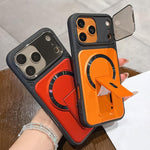 Cover magnetica in TPU con copriobiettivo per iPhone