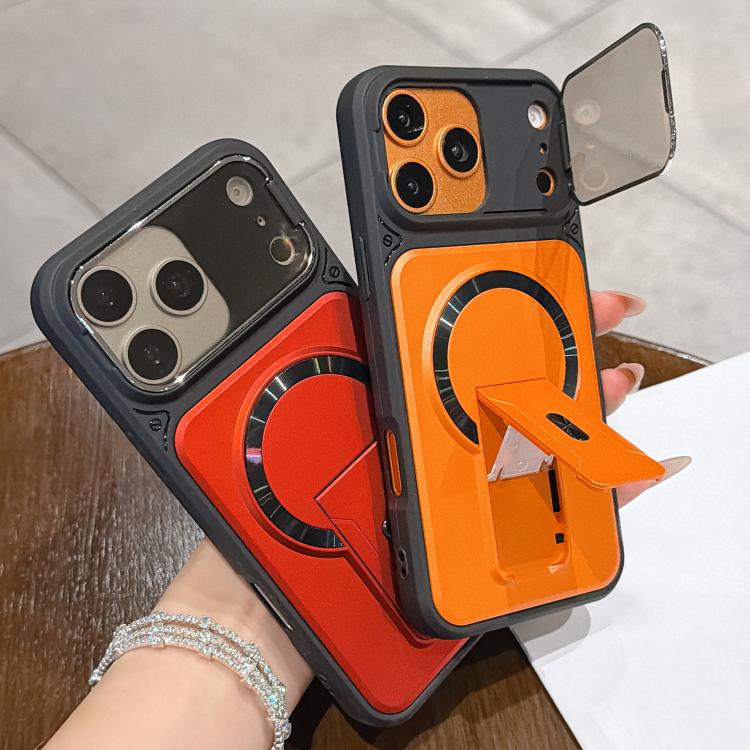 Cover magnetica in TPU con copriobiettivo per iPhone